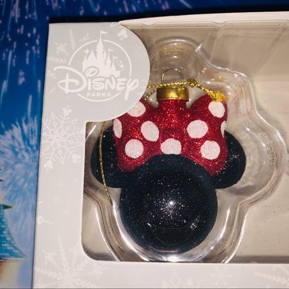 Disney Parks Minnie Mouse Christmas Ornament Set - Picture 3 of 7